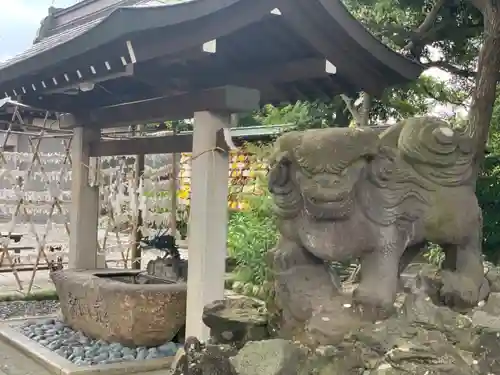 菊田神社の手水舎