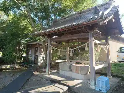 浜田神社(濱田神社)の手水舎