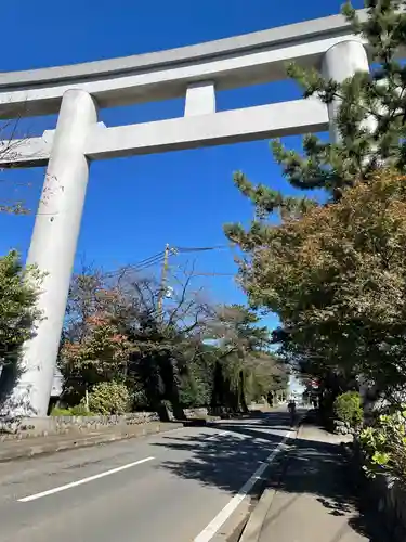 寒川神社の鳥居