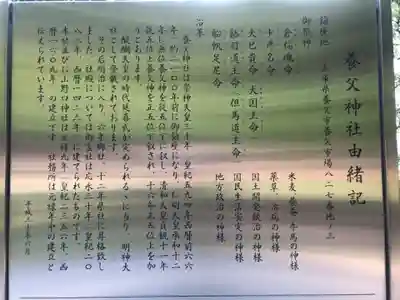 養父神社の歴史