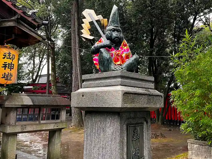 清洲山王宮 日吉神社の狛犬