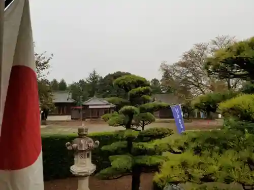 伏木香取神社の庭園