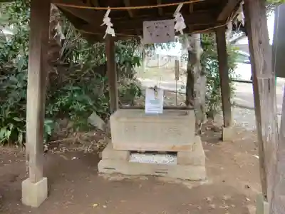 富里香取神社の手水舎