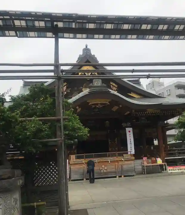 湯島天満宮の本殿・本堂
