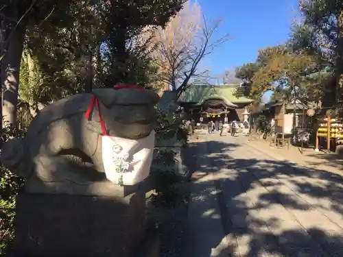 菊田神社の狛犬