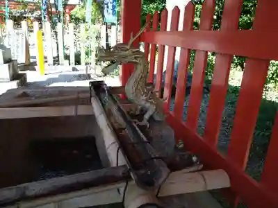 阿須賀神社の手水舎
