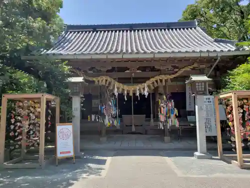 柳川総鎮守 日吉神社の本殿