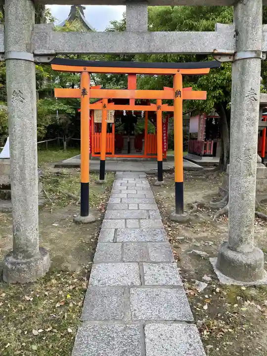 難波大社 生國魂神社の鳥居