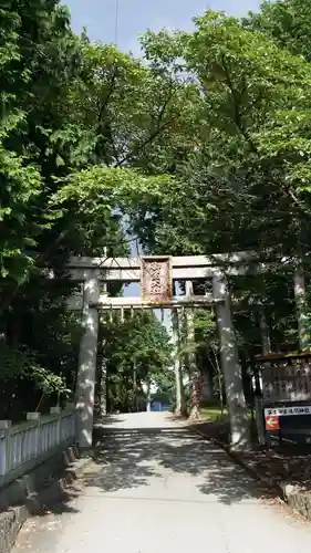 冨士御室浅間神社の鳥居