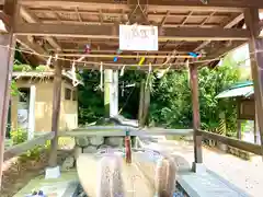 都波岐奈加等神社の手水