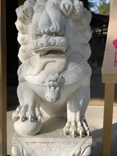 唐澤山神社の狛犬