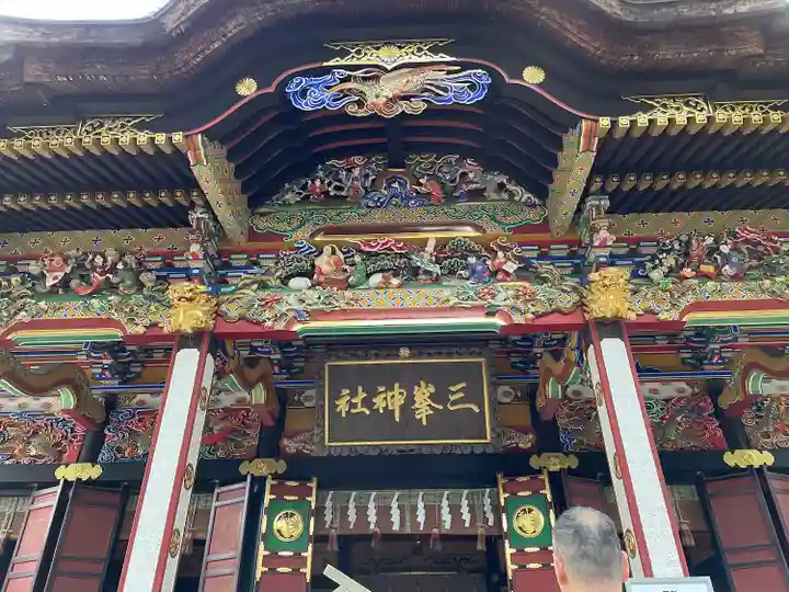 三峯神社の本殿・本堂