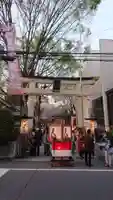 子安神社のお祭り