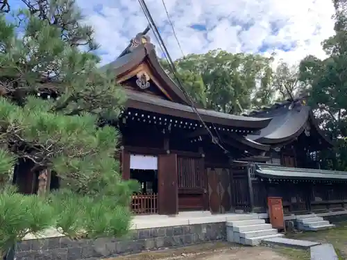 松陰神社の本殿