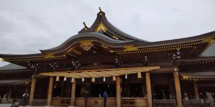 寒川神社の本殿・本堂