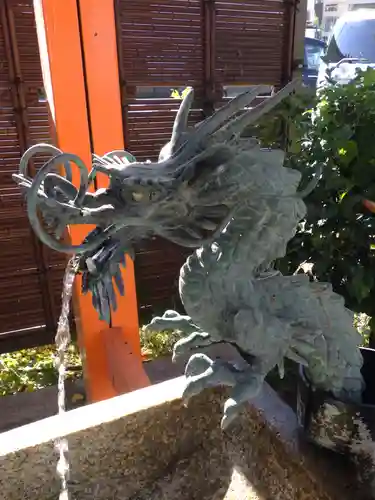 折上稲荷神社の手水舎