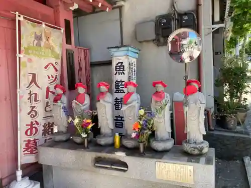 魚籃寺の地蔵