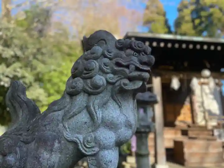 浅間神社の狛犬