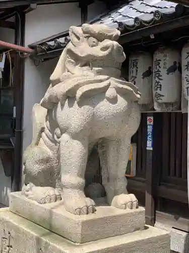 御所八幡宮の狛犬