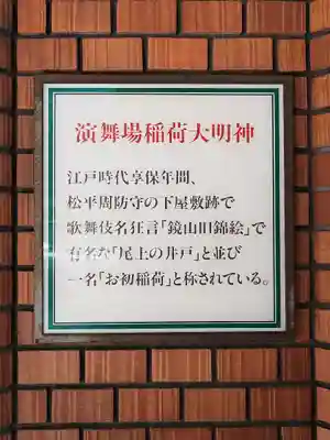 演舞場稲荷大明神(東京都)