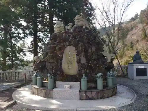 大山阿夫利神社の狛犬