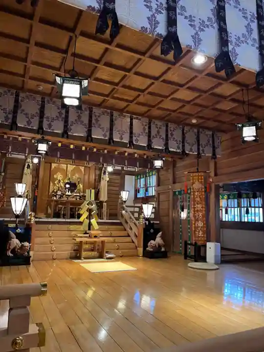 札幌諏訪神社の本殿・本堂