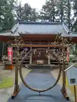 米川八幡神社の本殿・本堂