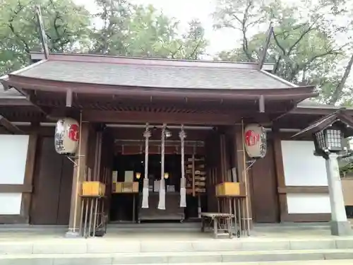 代田八幡神社の本殿・本堂