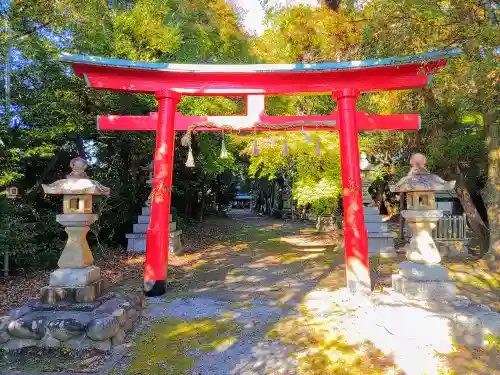 皇大明神社（中牧）の鳥居