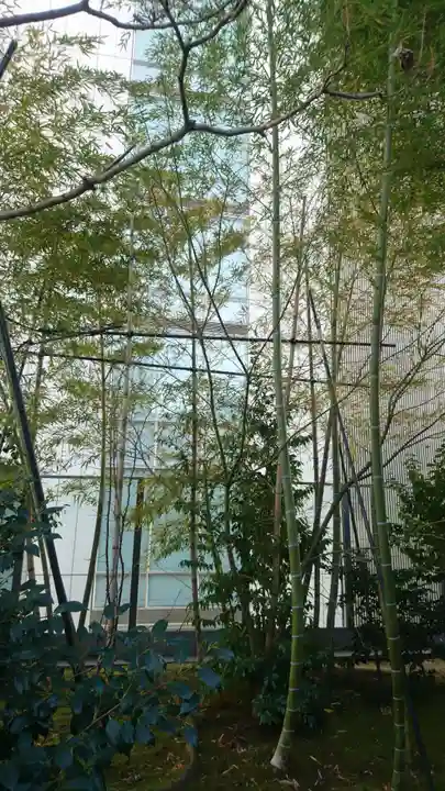 ギンザコマツ三輪神社の自然