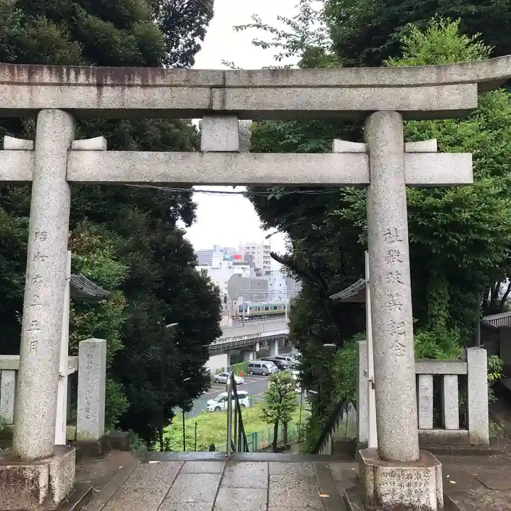 赤羽八幡神社の鳥居