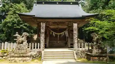 粟鹿神社の本殿・本堂