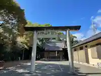 青木神社の鳥居