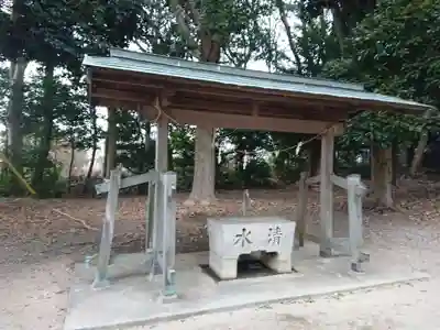 野寺八幡社の手水舎