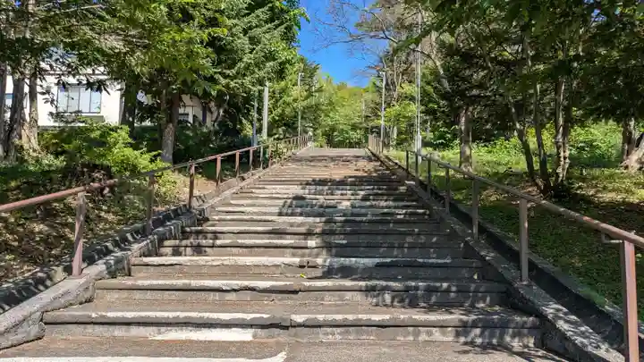 愛別神社の景色