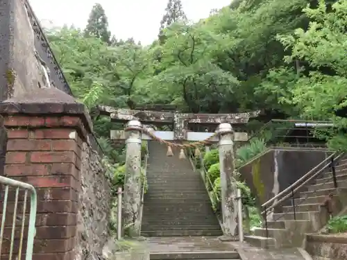 崎津諏訪神社の鳥居