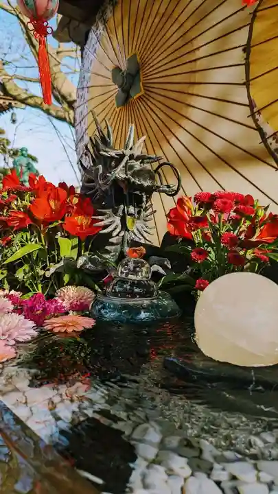 法輪寺の手水舎