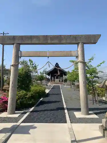 久多神社（東畑）の鳥居