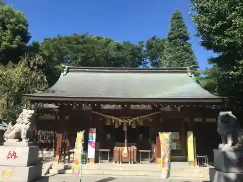 新田神社の本殿・本堂