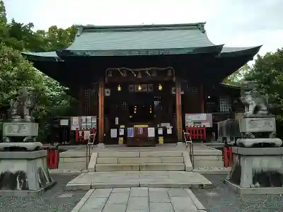 城山八幡宮の本殿・本堂