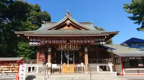 中野沼袋氷川神社の本殿・本堂