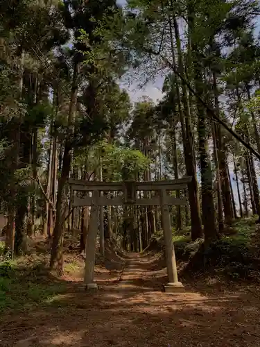 白山神社の鳥居