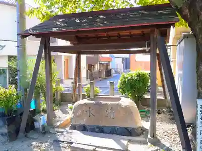 若宮八幡社（氷室八幡社）の手水舎