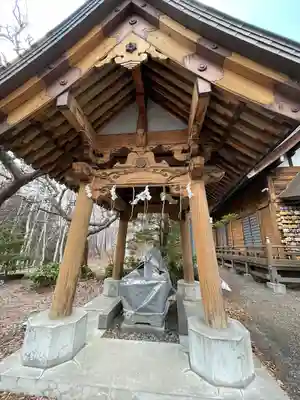 平岸天満宮・太平山三吉神社の手水舎