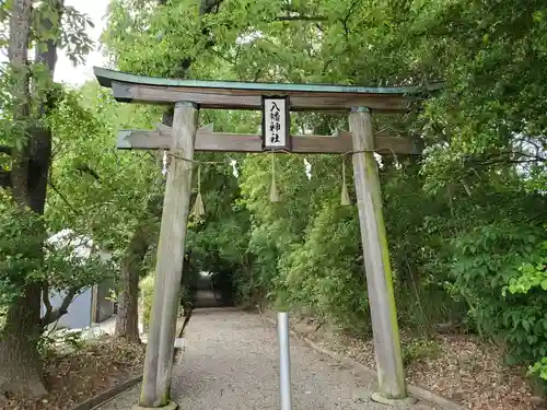 小林八幡神社の鳥居