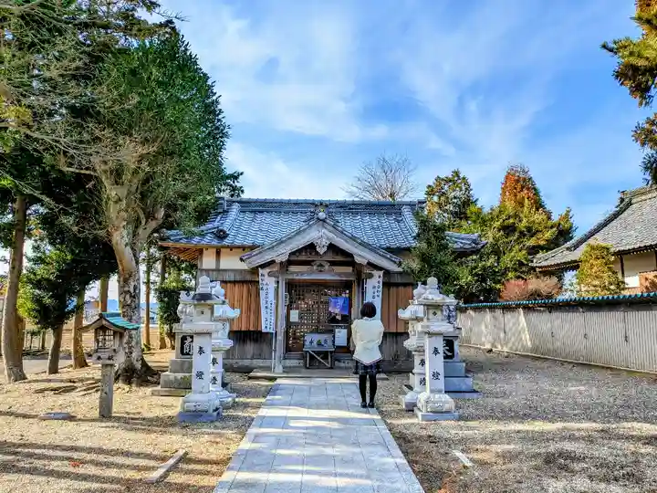 中嶋神明社の本殿・本堂