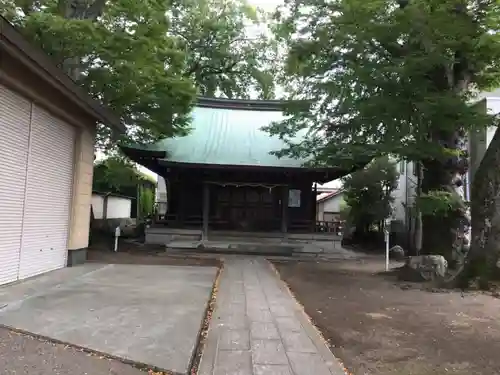 楊原神社の本殿