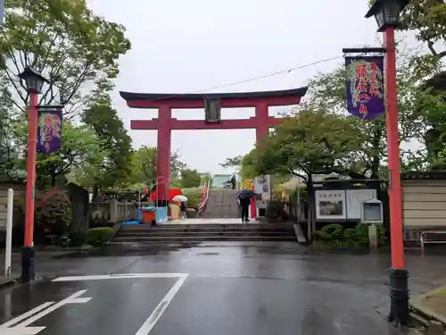 亀戸天神社の鳥居