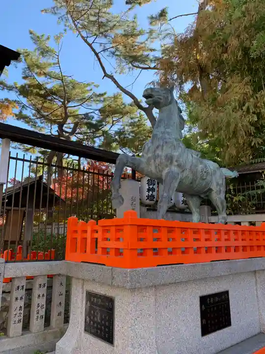 阿部野神社の狛犬