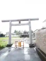 辻熊野神社の鳥居